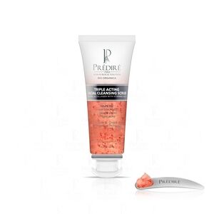 Triple Acting Facial Cleansing Scrub PREDIRE - Pink Coral